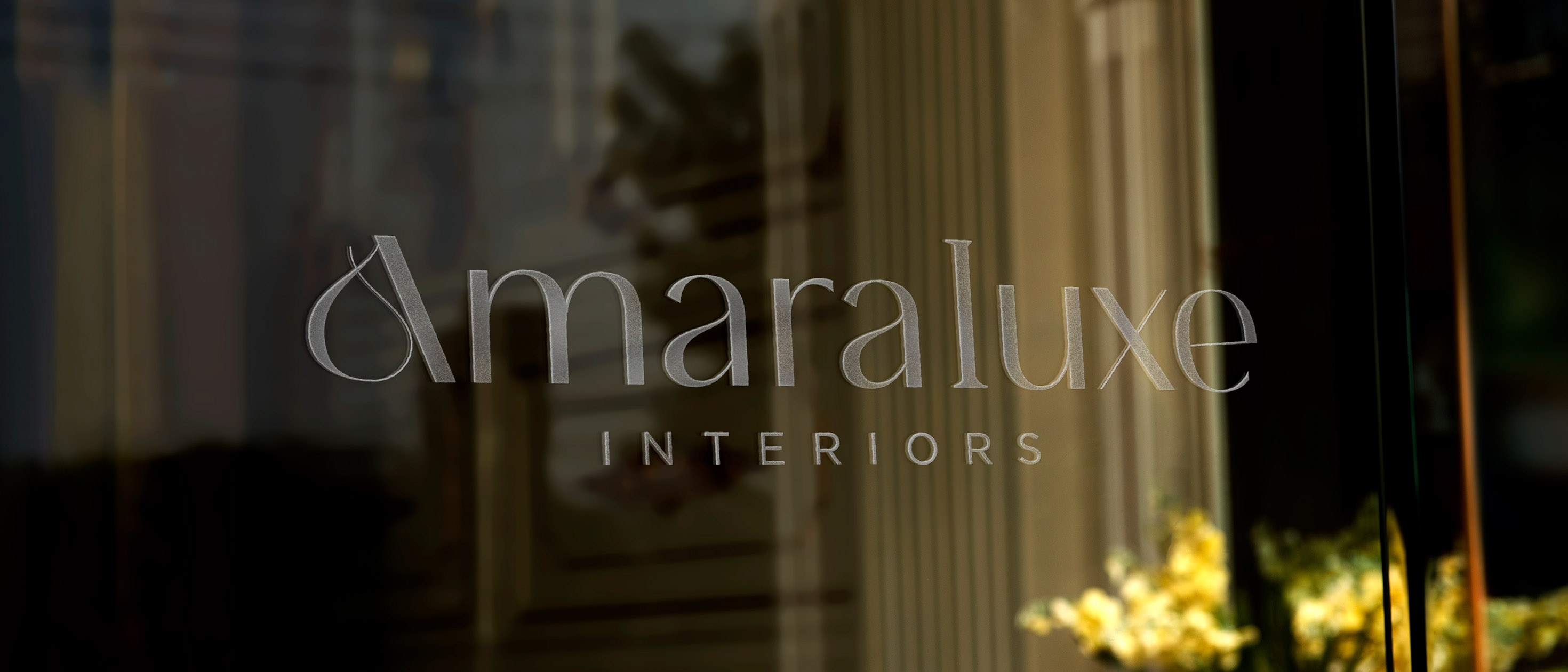 Amaraluxe Interiors branding project